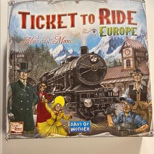 Days of Wonder Ticket to Ride Europe Board Game - Multicolor